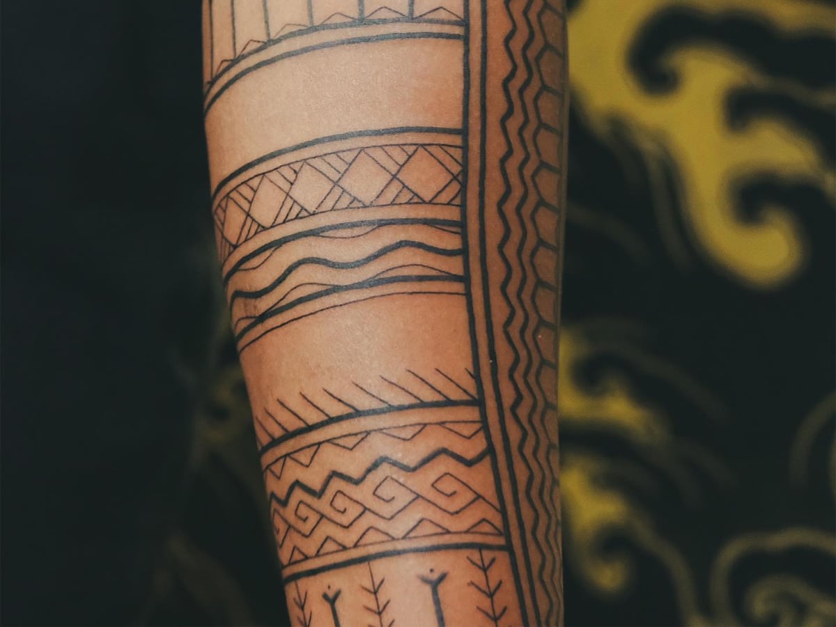 Cultural indigenous tattoos