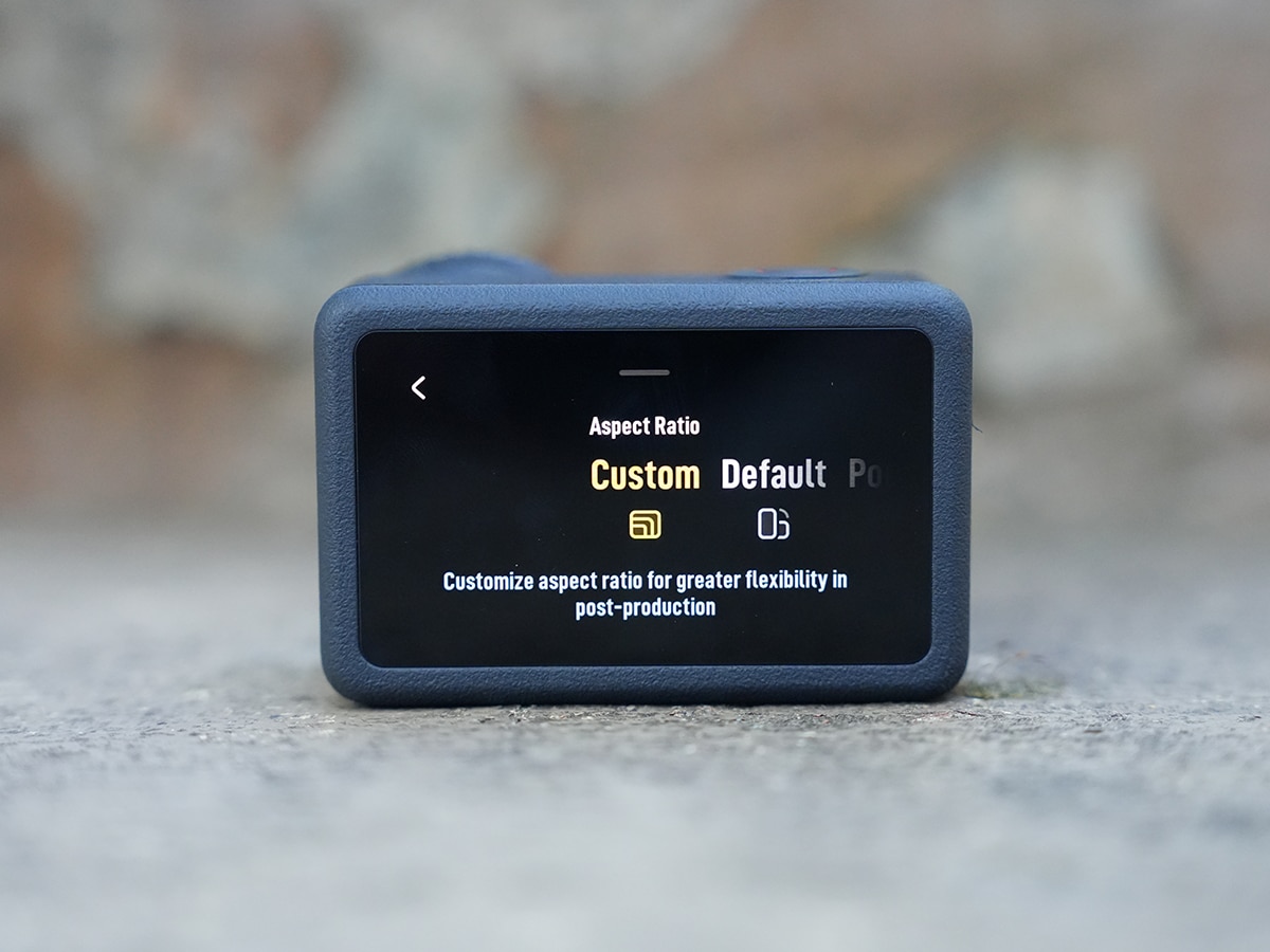 Dji action 6 review custom mode