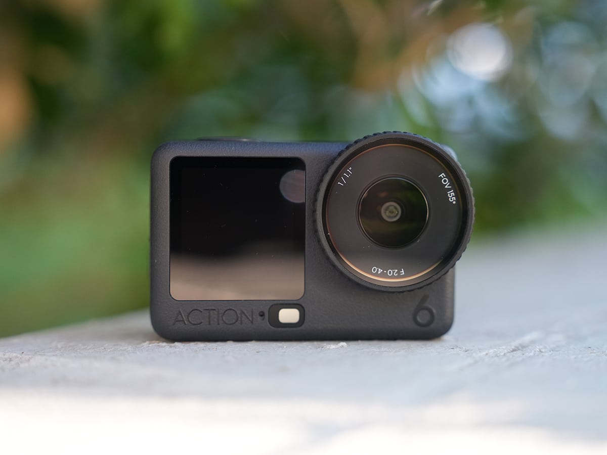 Dji action 6 review front on
