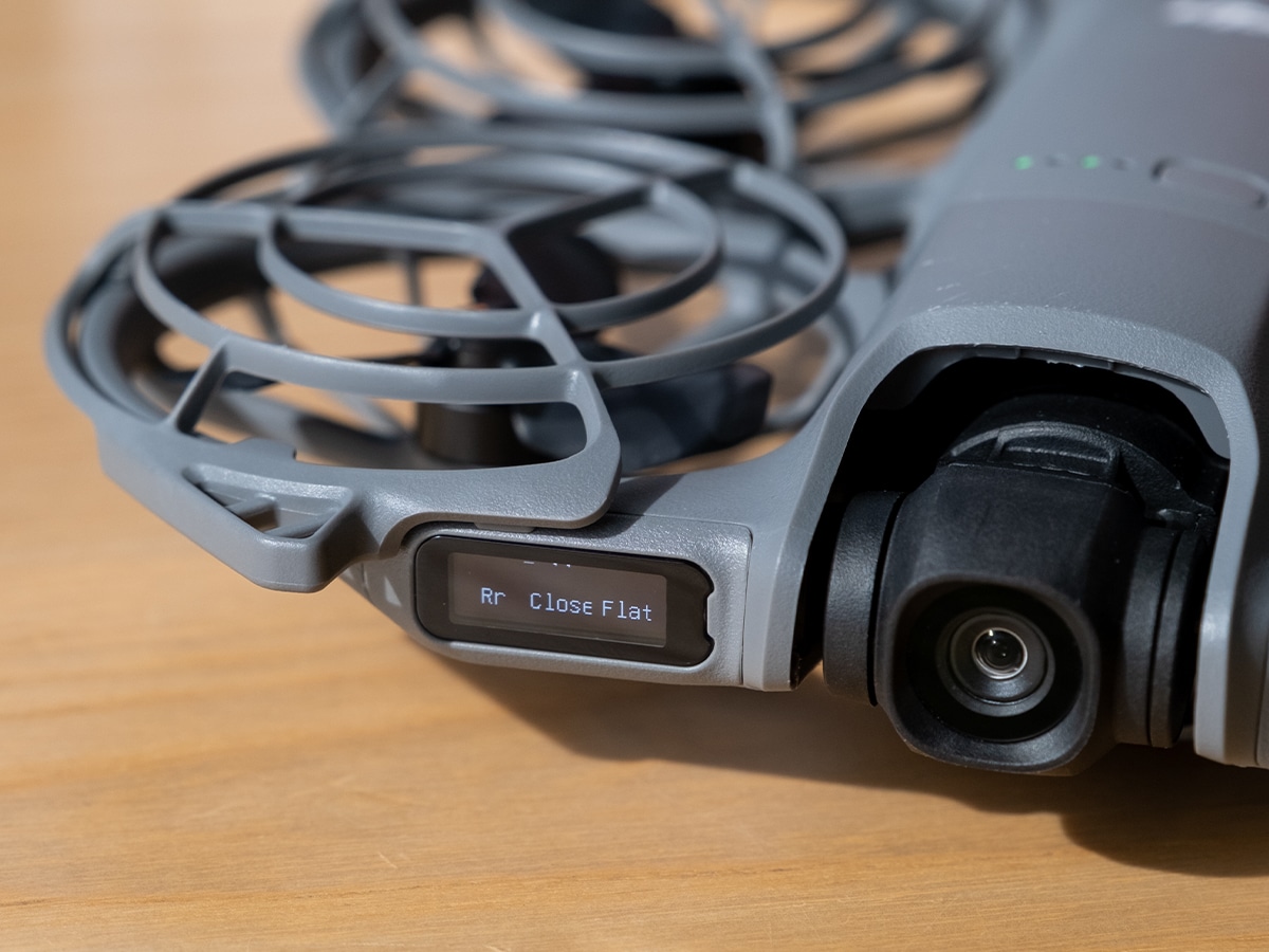Dji neo 2 review small screen display on body