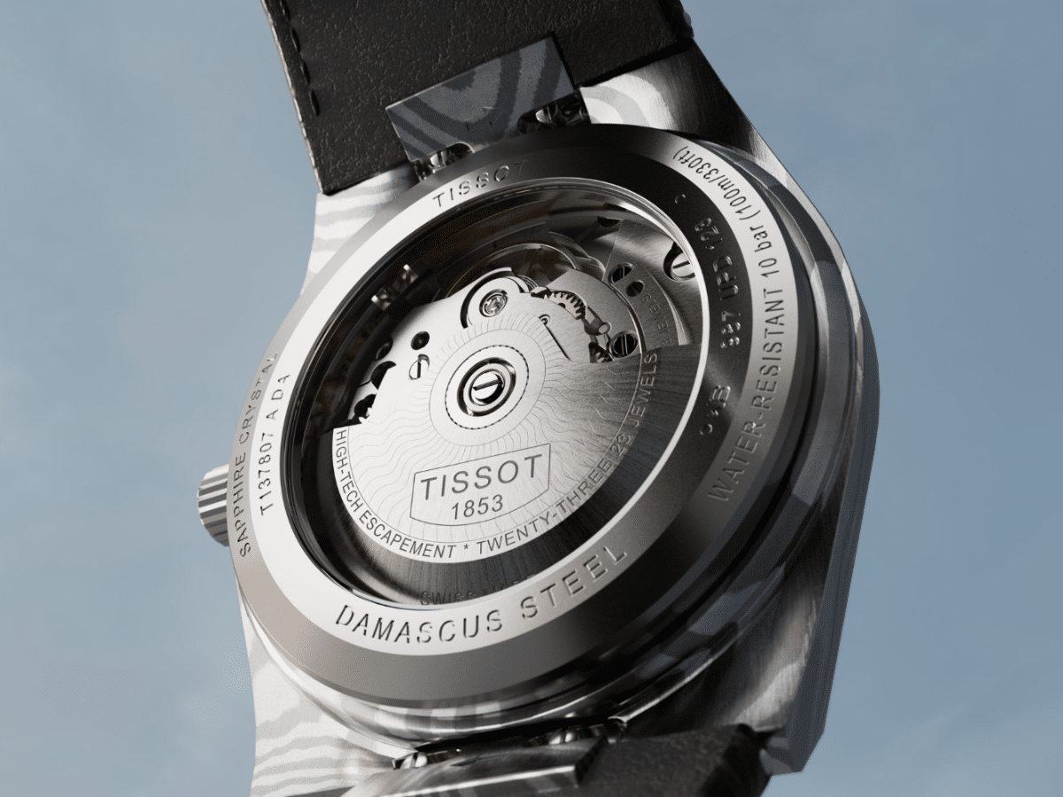 Tissot PRX Damascus Steel 38mm | Image: Tissot