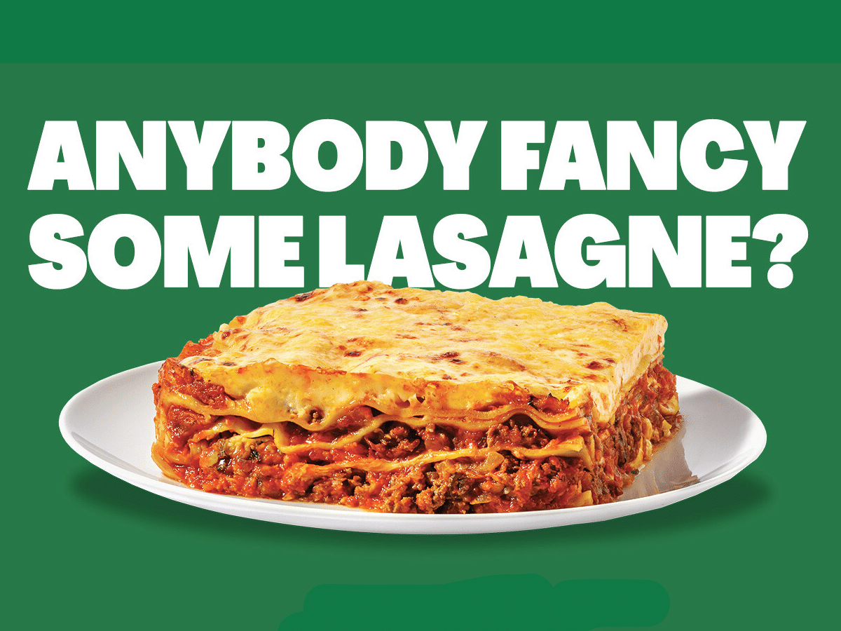 Hello Fresh's 'Lasagne Forever'
