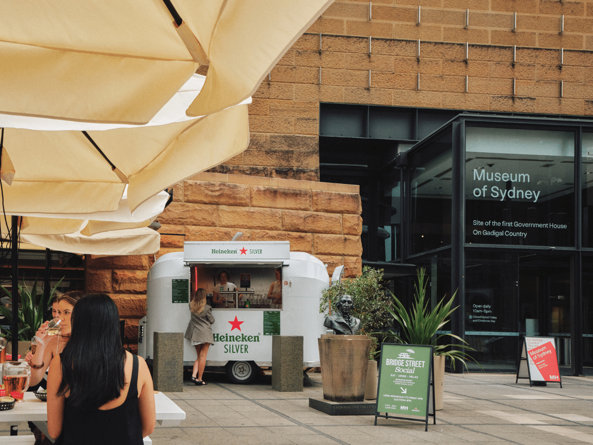 Bridge Street Social at the Museum of Sydney
