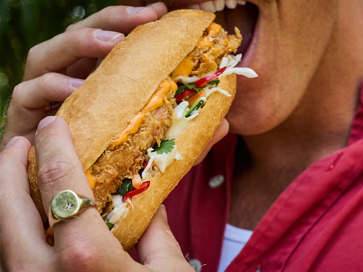 KFC Zinger Bánh Mì | Image: KFC Australia