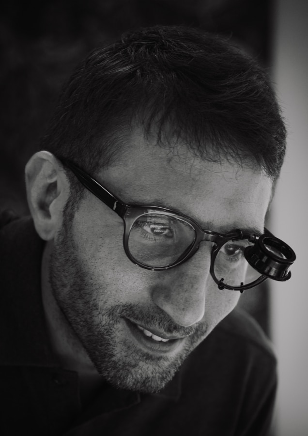 Kalmar Antiques Head Watchmaker, Lorenzo Del Rosso | Image: Nicholas Hall