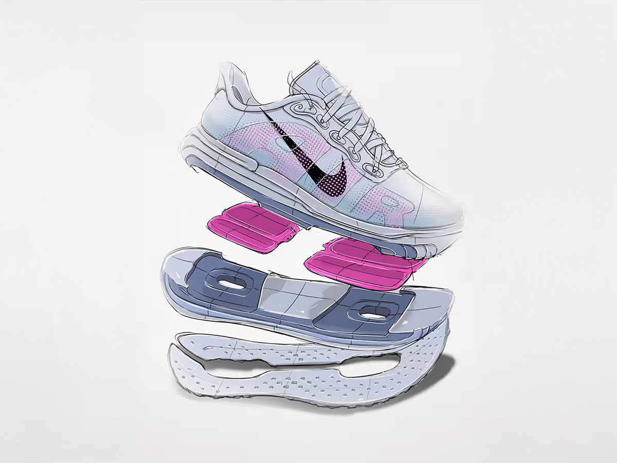 Nike vomero premium construction