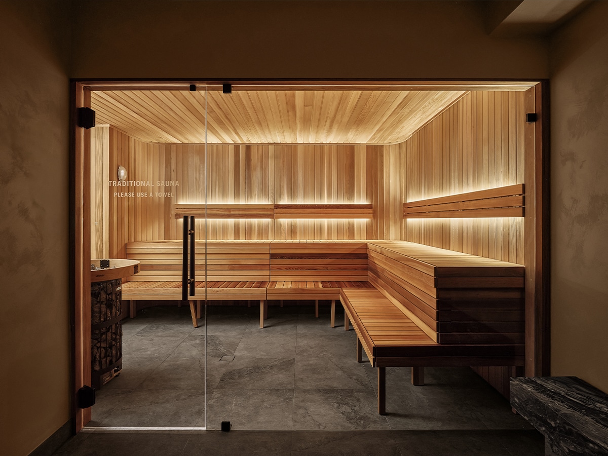 One Playground North Sydney Sauna | Image: One Playground