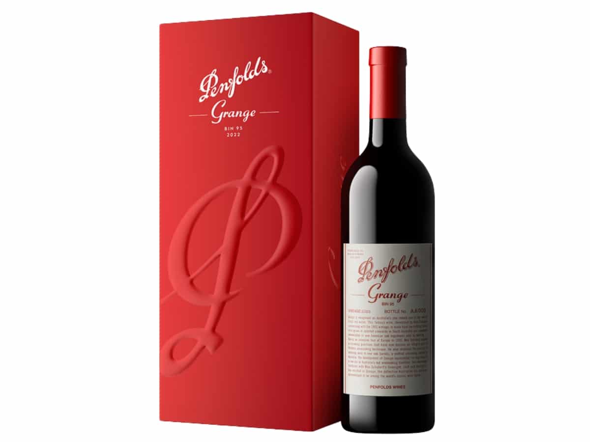 Penfolds grange 2022 gift box
