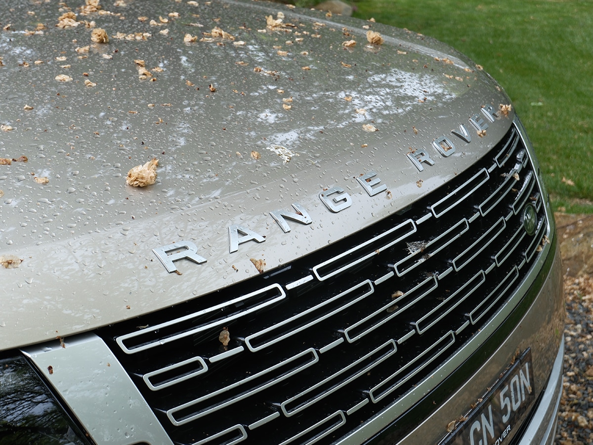 Range rover autobiography badge