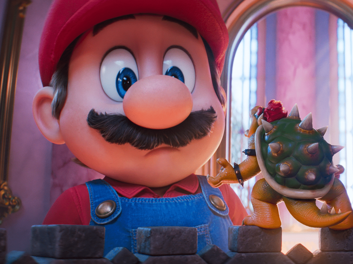 L to R: Mario and Bowser in Nintendo and Illumination’s THE SUPER MARIO GALAXY MOVIE, directed by Aaron Horvath and Michael Jelenic. | Image: Supplied