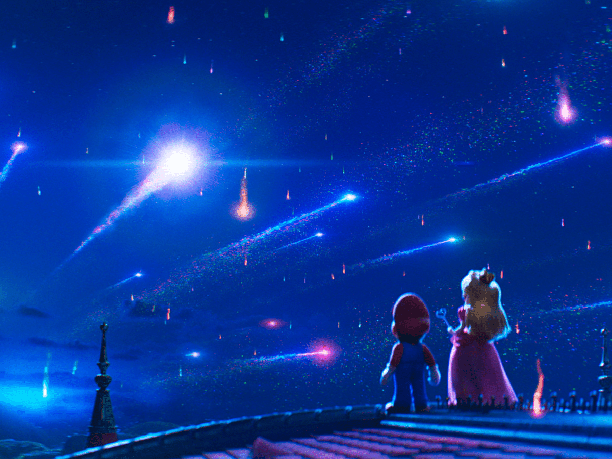 Princess Peach and Mario in The Super Mario Galaxy Movie | Image: Supplied
