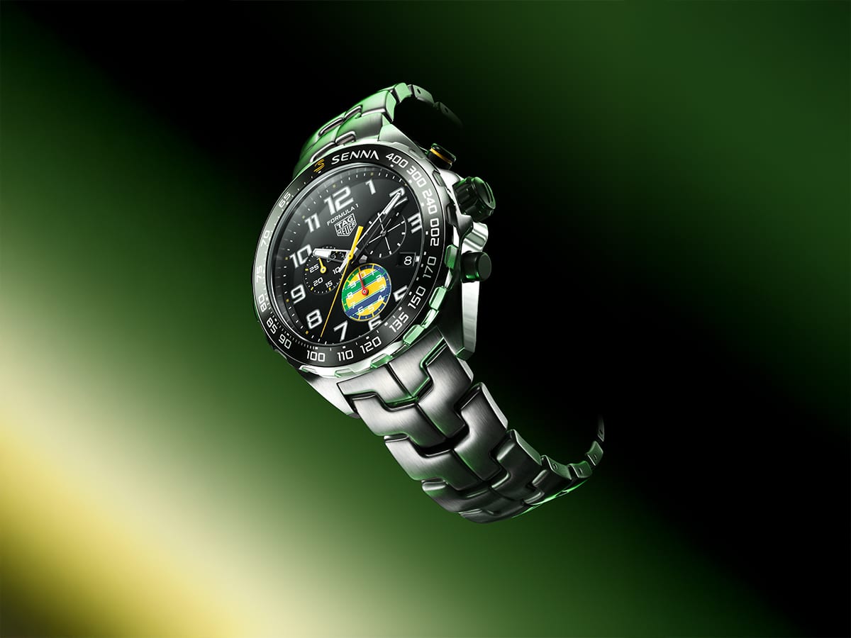 TAG Heuer Formula 1 Chronograph x Senna 43mm | Image: TAG Heuer