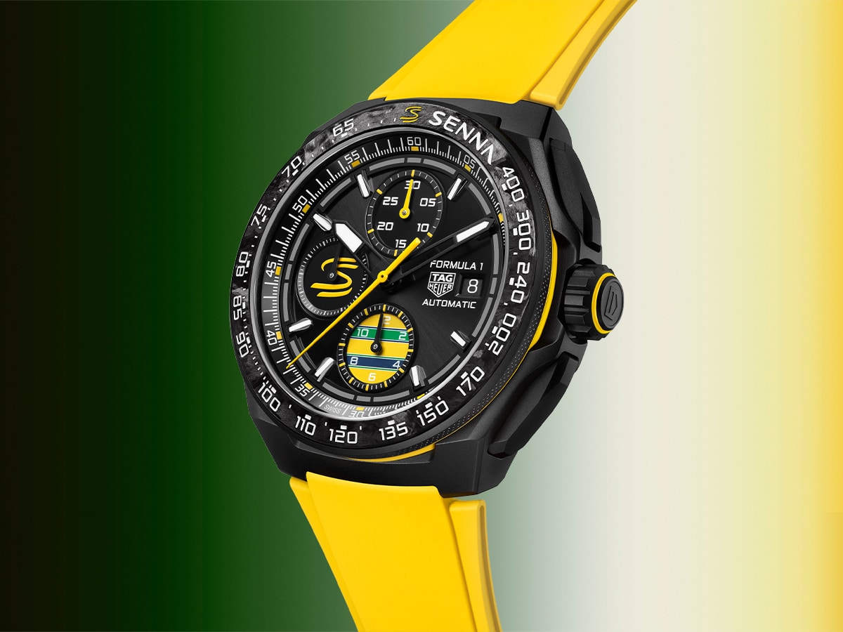 TAG Heuer Formula 1 Chronograph x Senna 44mm | Image: TAG Heuer