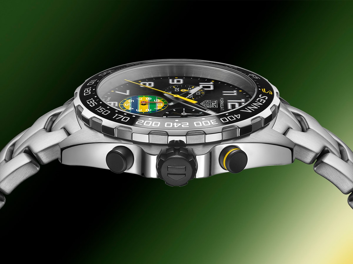 TAG Heuer Formula 1 Chronograph x Senna 43mm | Image: TAG Heuer