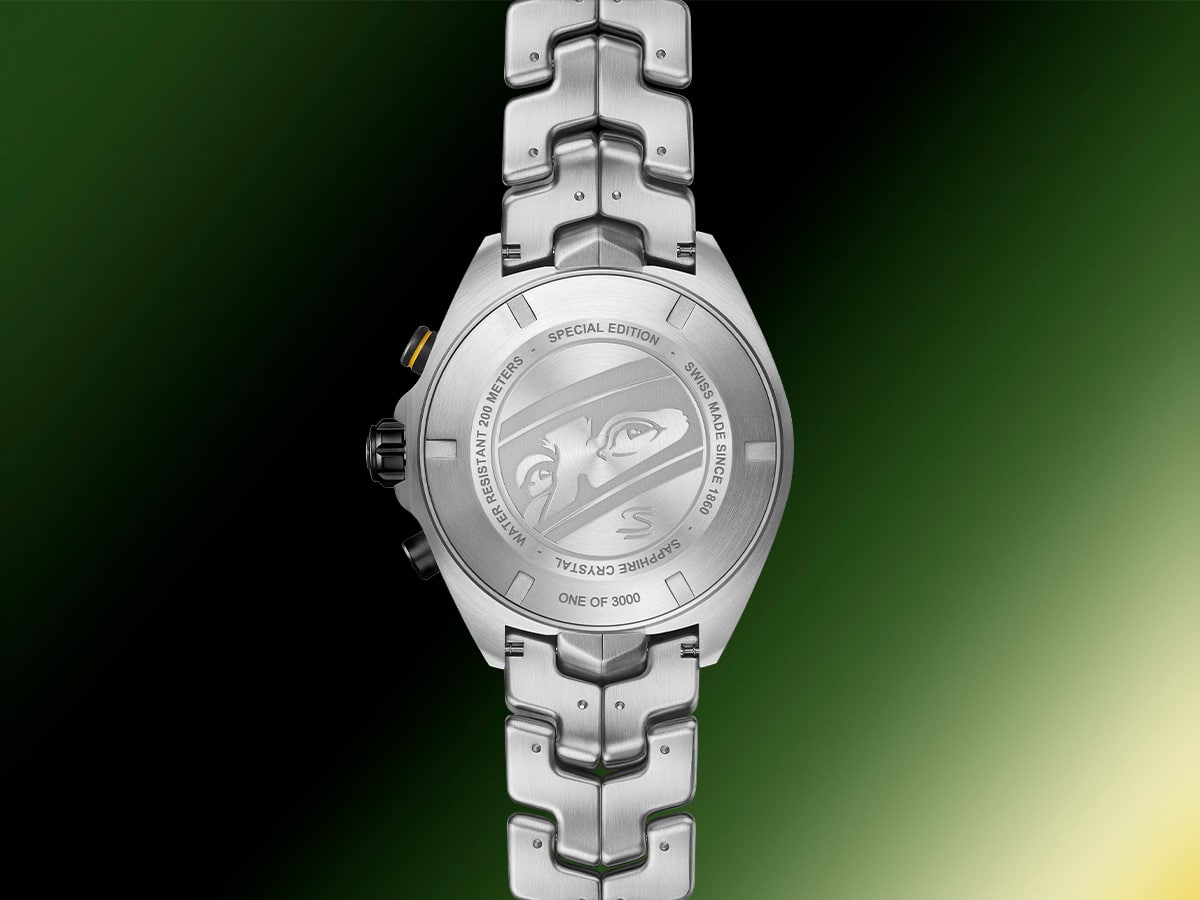 TAG Heuer Formula 1 Chronograph x Senna 43mm | Image: TAG Heuer