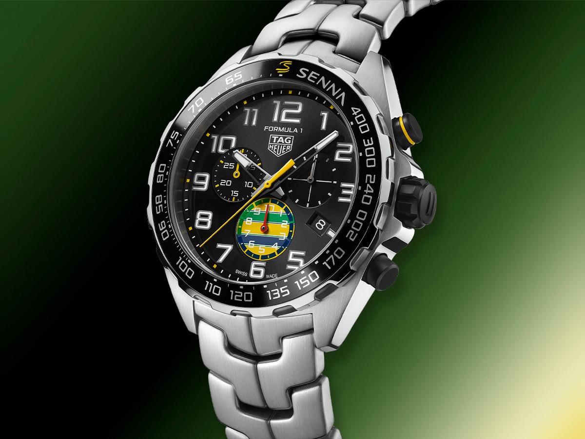 TAG Heuer Formula 1 Chronograph x Senna 43mm | Image: TAG Heuer