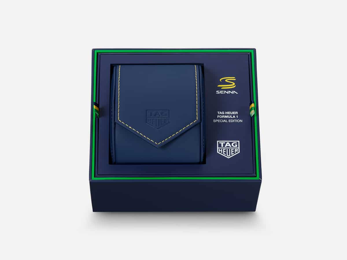 Tag heuer TAG Heuer Formula 1 Chronograph x Senna 43mm | Image: TAG Heuer 1 chronograph x senna 5
