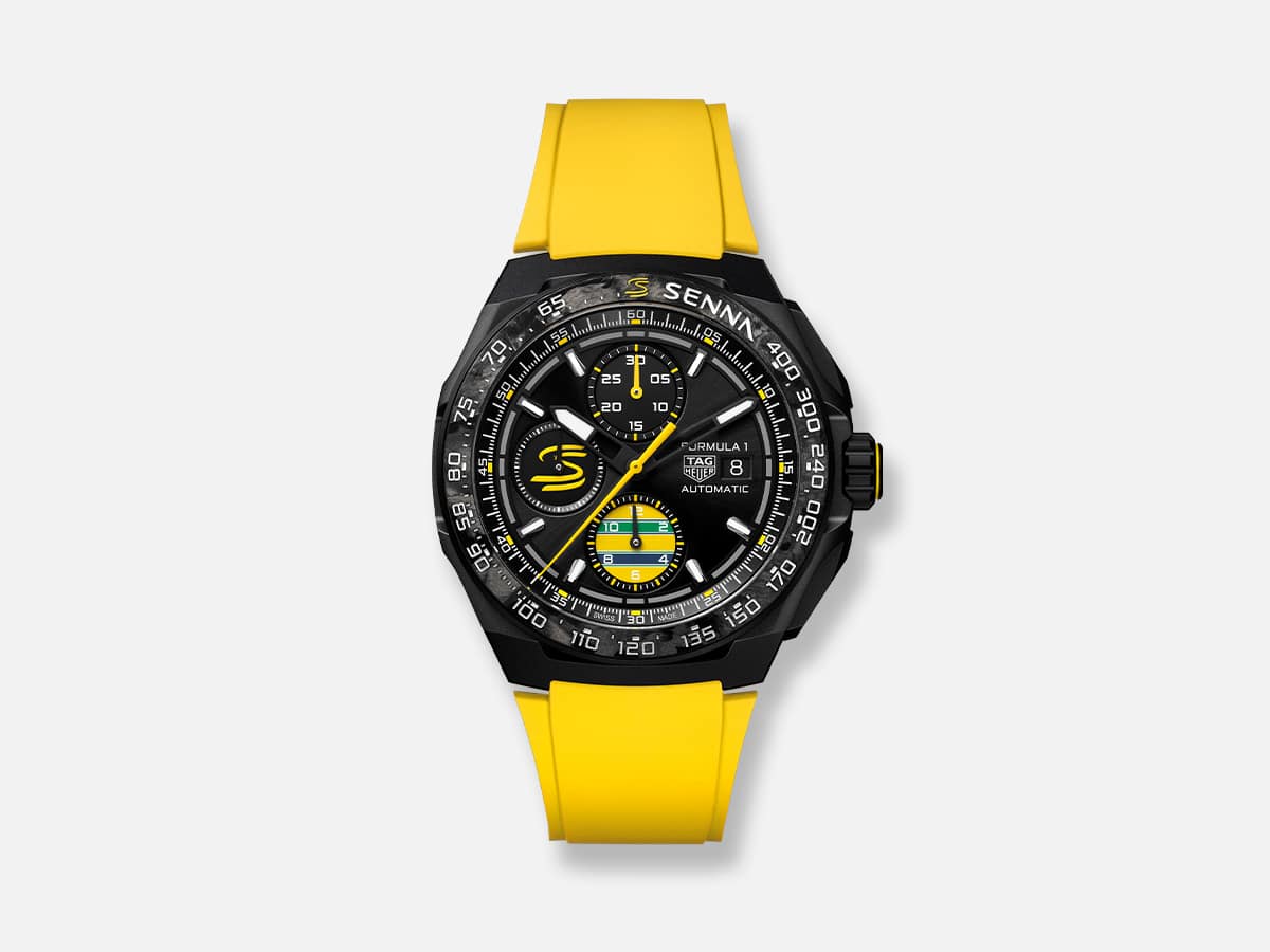 TAG Heuer Formula 1 Chronograph x Senna 44mm | Image: TAG Heuer