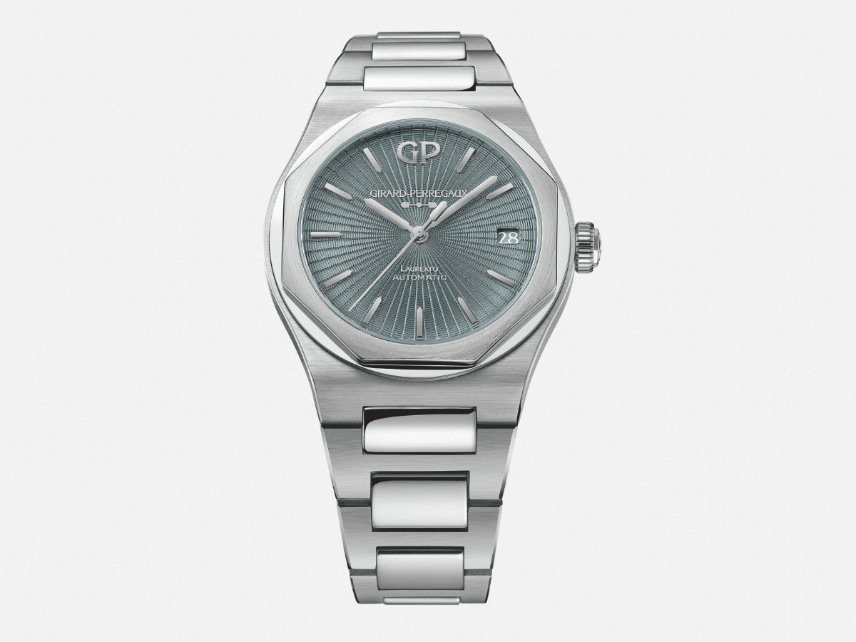 Girard-Perregaux Laureato Grey Enamel | Image: The Hour Glass