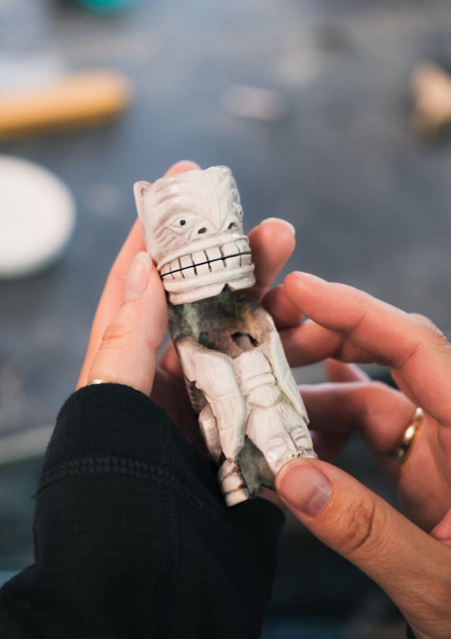 Traditional Greenlandic Tupliak Figure | Image: Nicholas Hall