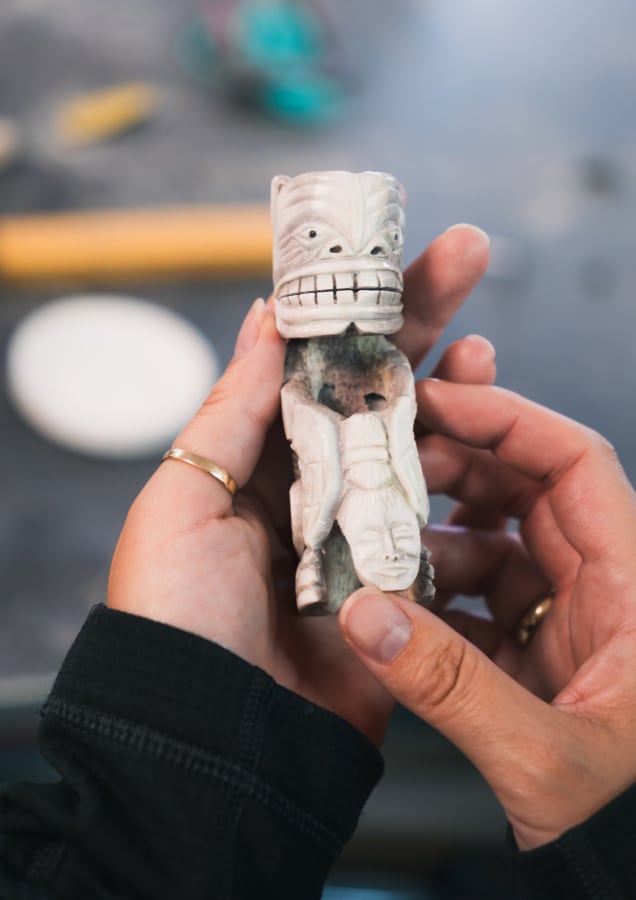 Traditional Greenlandic Tupliak Figure | Image: Nicholas Hall