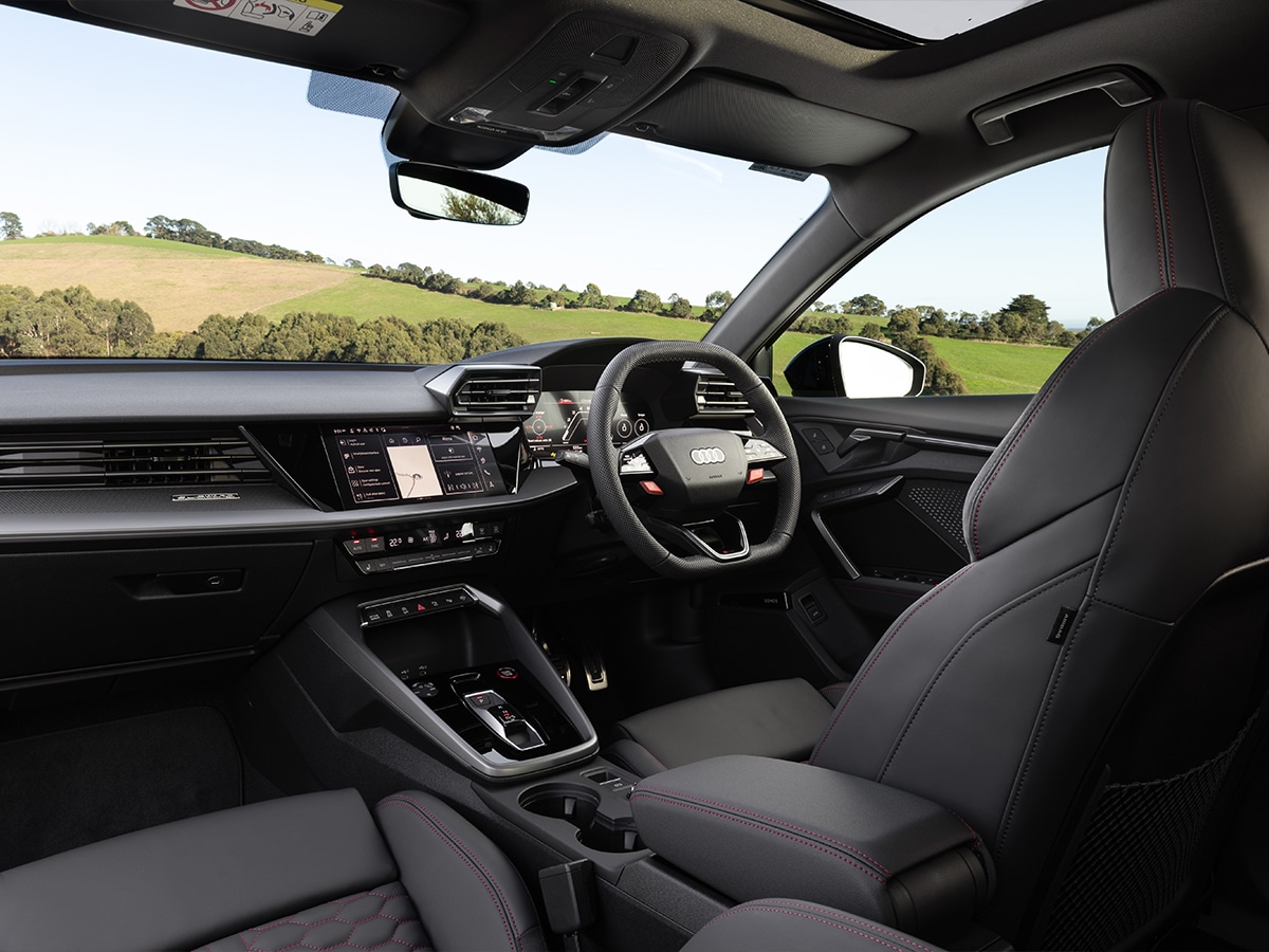 2025 audi rs 3 sportback interior