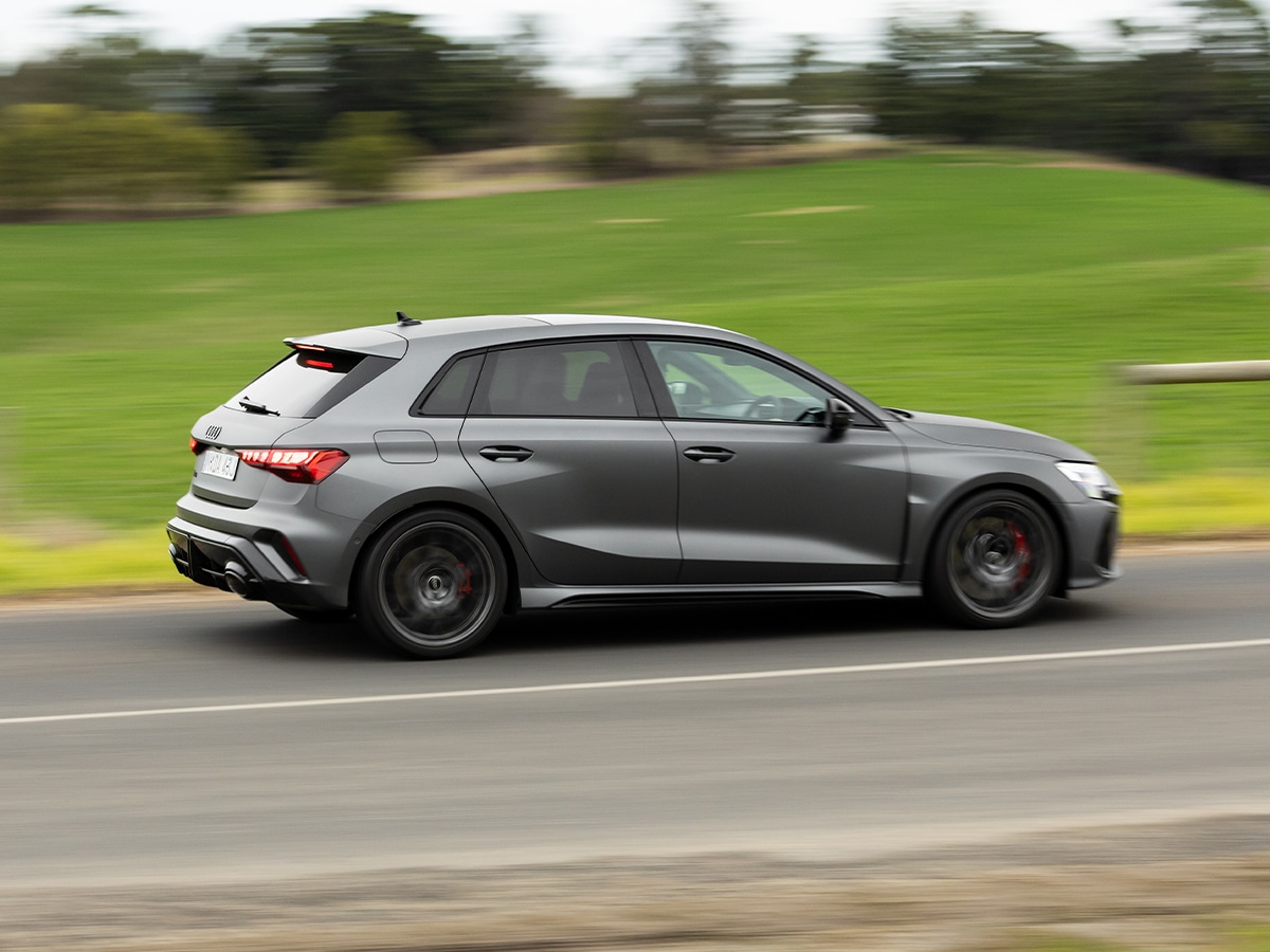 2025 audi rs 3 sportback on road 3