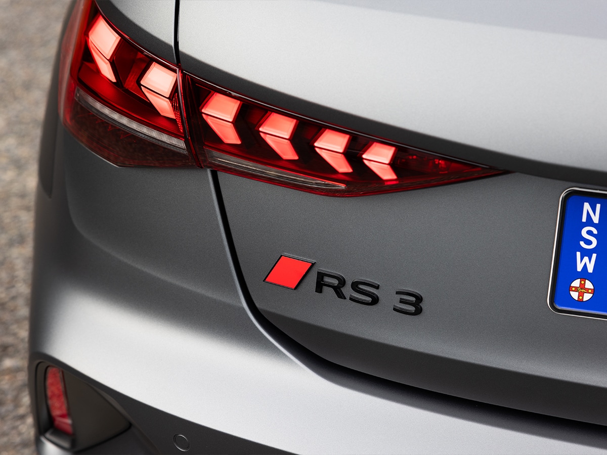 2025 audi rs 3 sportback taillight