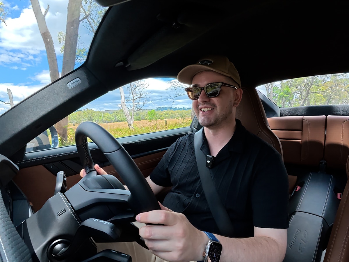 2025 porsche gt3 touring in the car