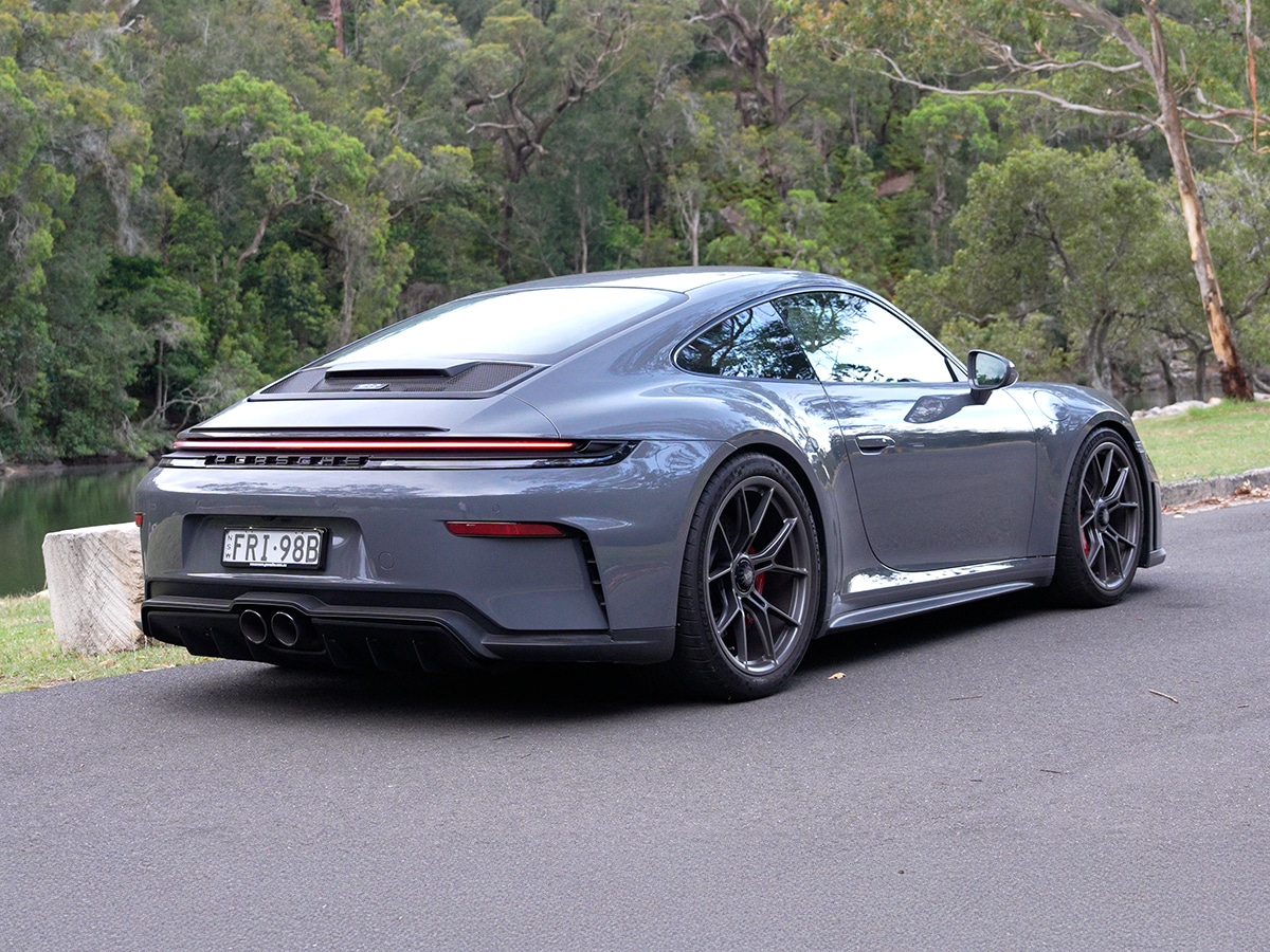 2025 porsche gt3 touring rear three quarter