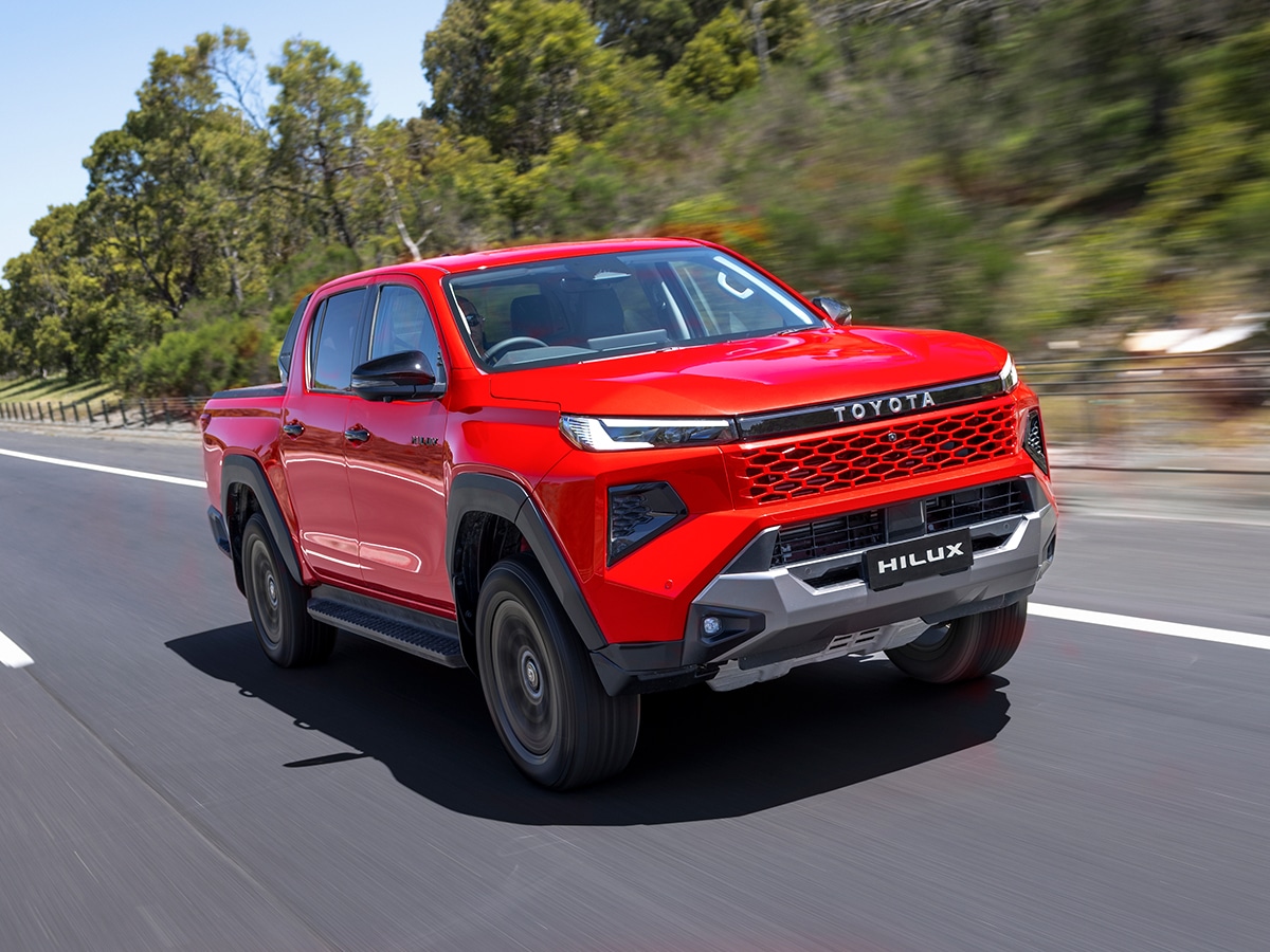 2026 toyota hilux rogue on road