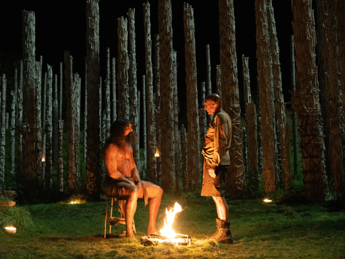 Ralph Fiennes and Chi Lewis-Parry in '28 Years Later: The Bone Temple'