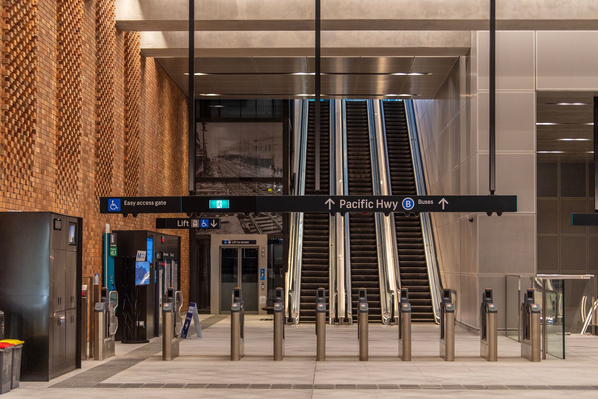 Crows nest station sydney metro design award 2