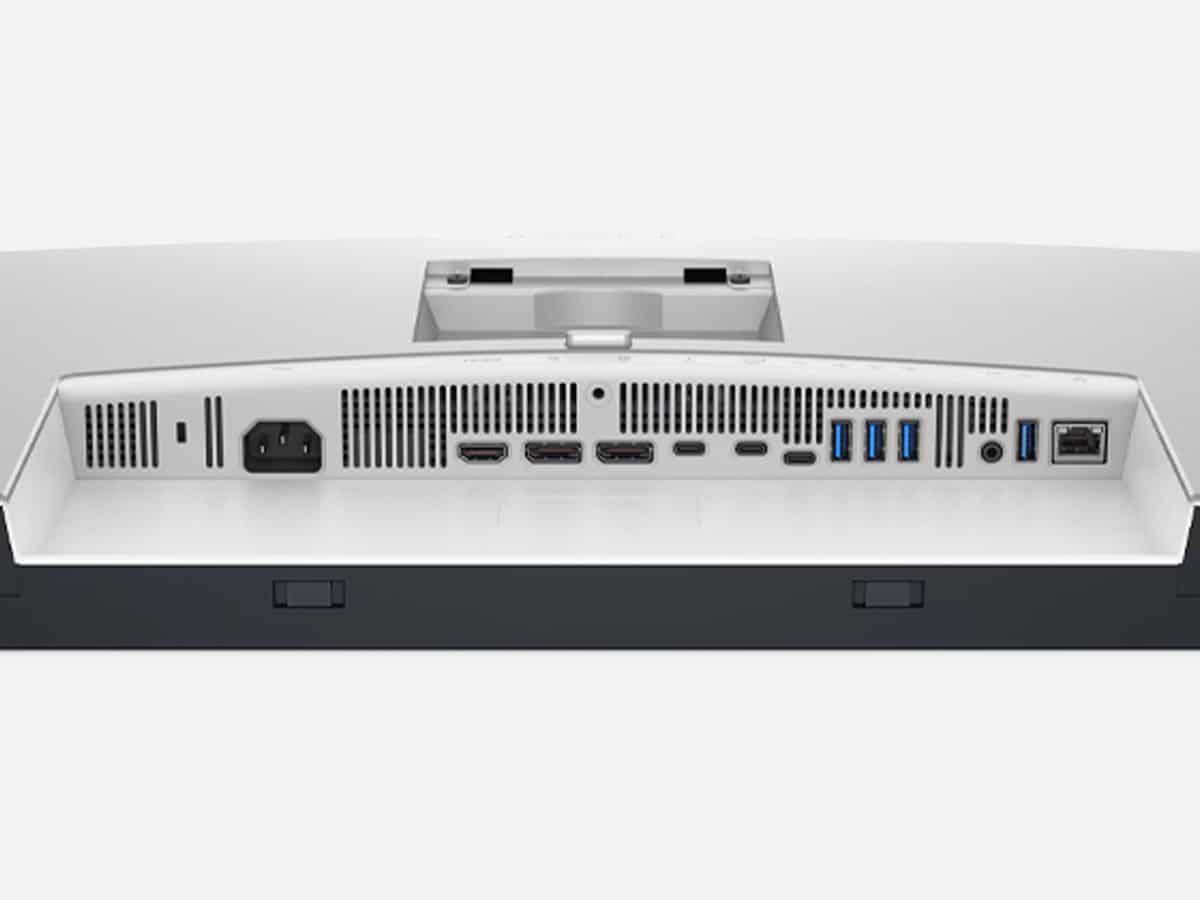 Dell ultrasharp 32 4k thunderbolt hub monitor u3225qe ports 2