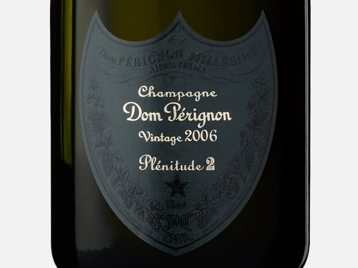 Dom perignon plentitude p2 label