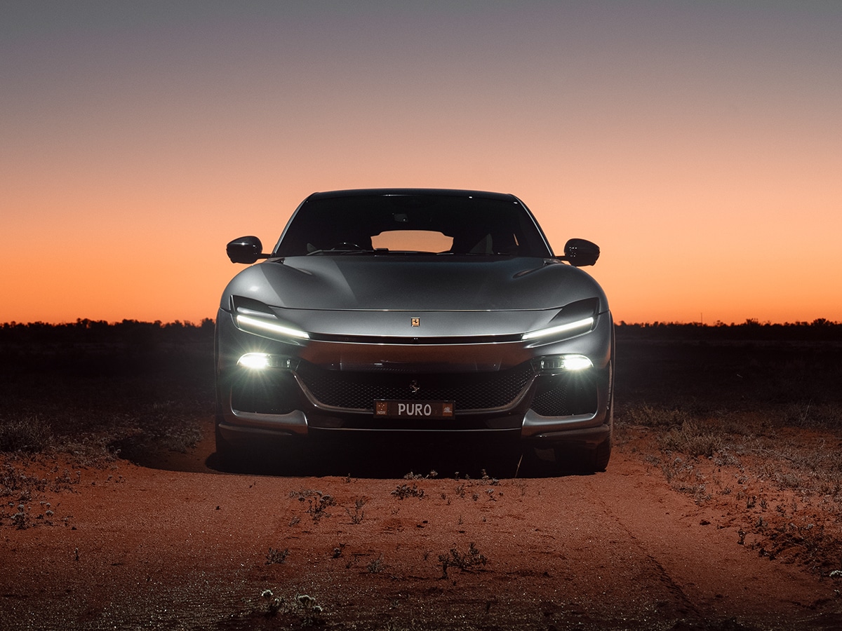 Ferrari purosangue review night 2