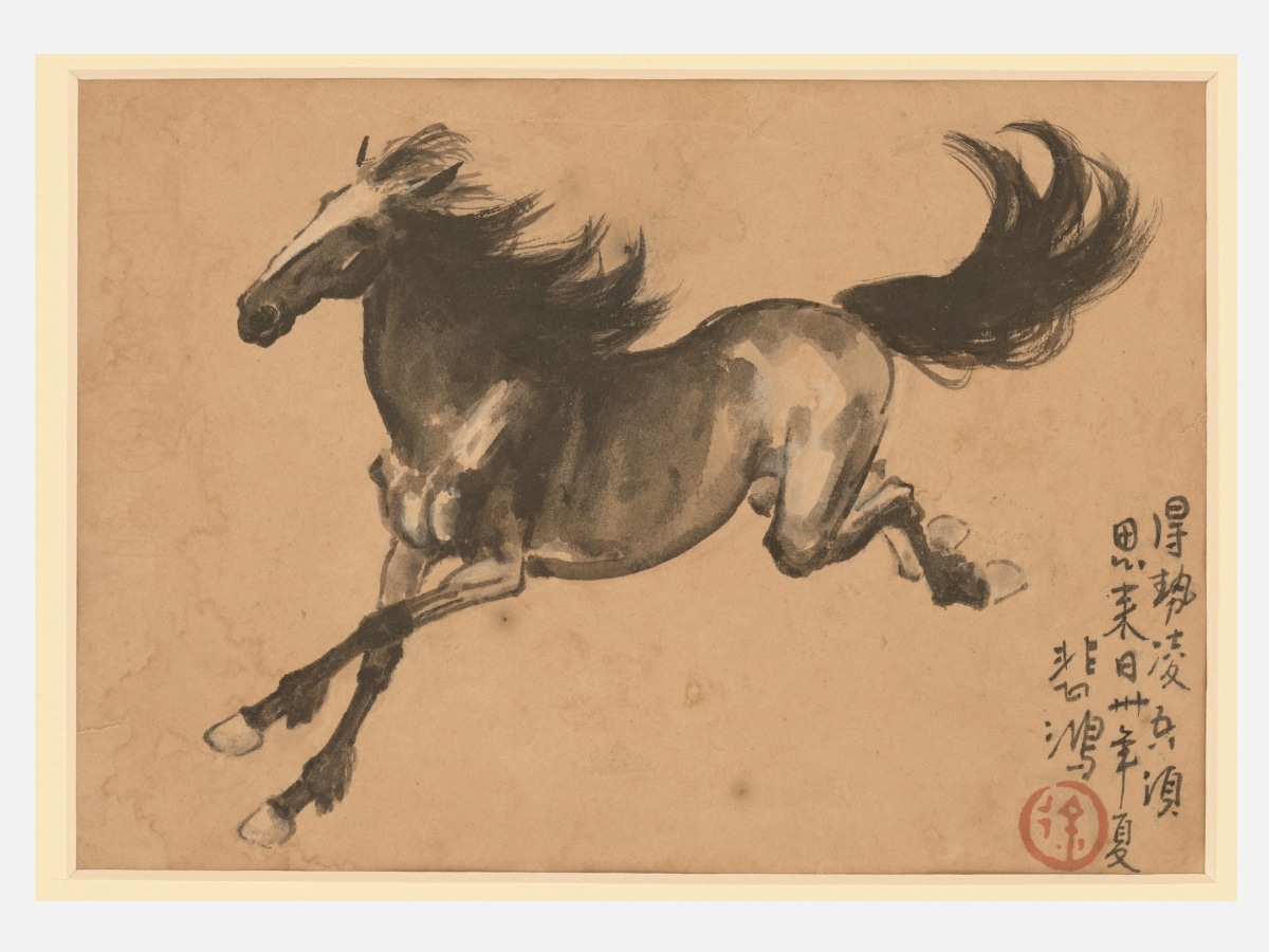 Galloping horse