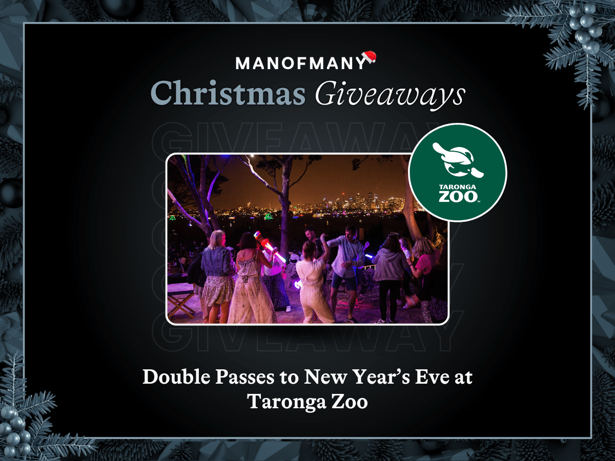 Double Passes to New Year’s Eve at Taronga Zoo | Image: Man of Many