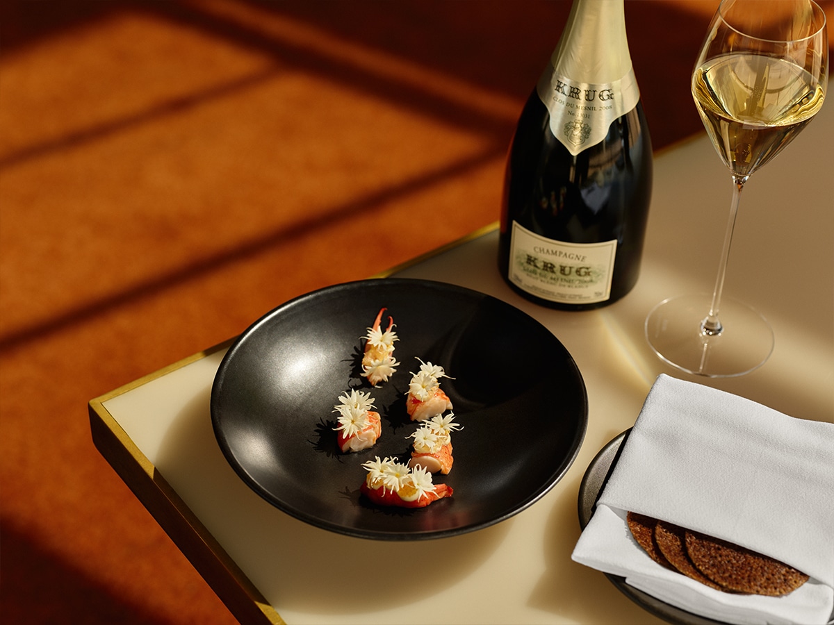 Krug clos du mesnil 2008 pairing