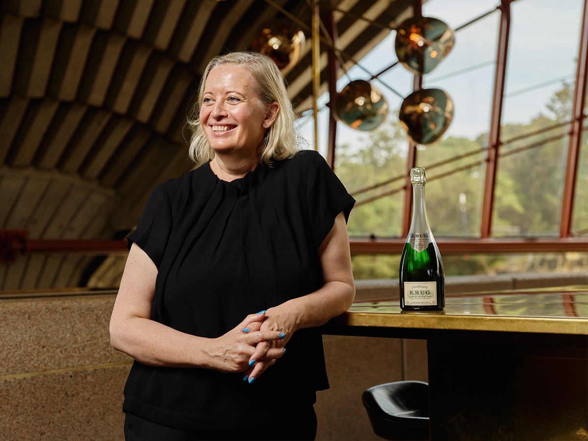 Krug clos du mesnil 2008 with brand ambassador