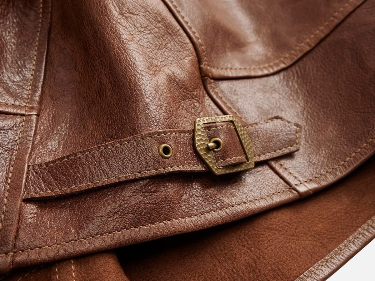 Levi's® vintage clothing menlo cossak jacket buckle