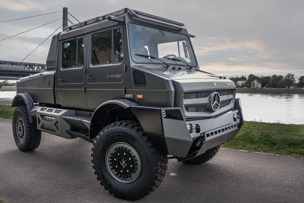 Mercedes benz special trucks präsentiert luxuriösesten unimog aller zeiten mercedes benz special trucks unveils the most luxurious unimog ever