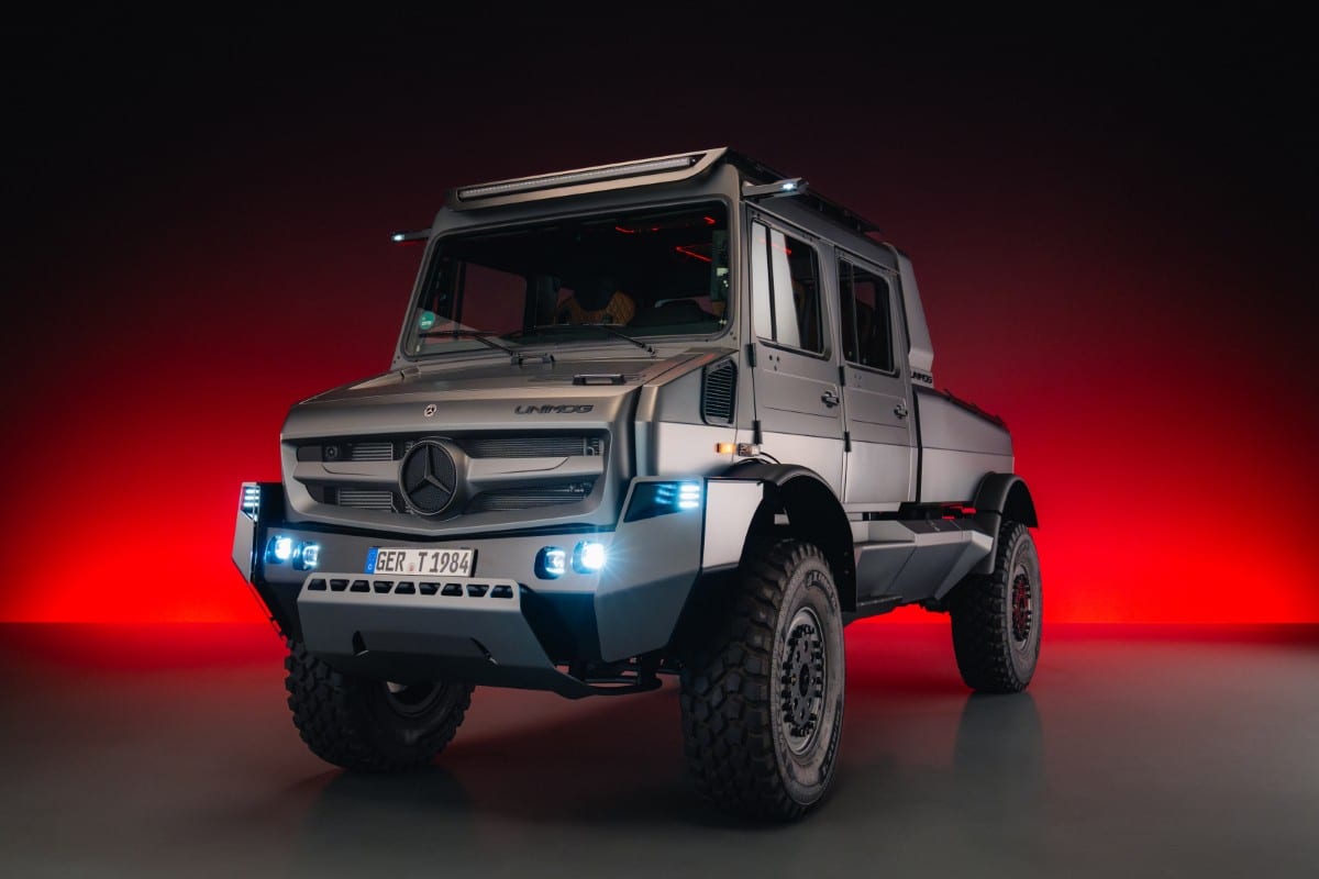 Mercedes benz special trucks präsentiert luxuriösesten unimog aller zeiten mercedes benz special trucks unveils the most luxurious unimog ever