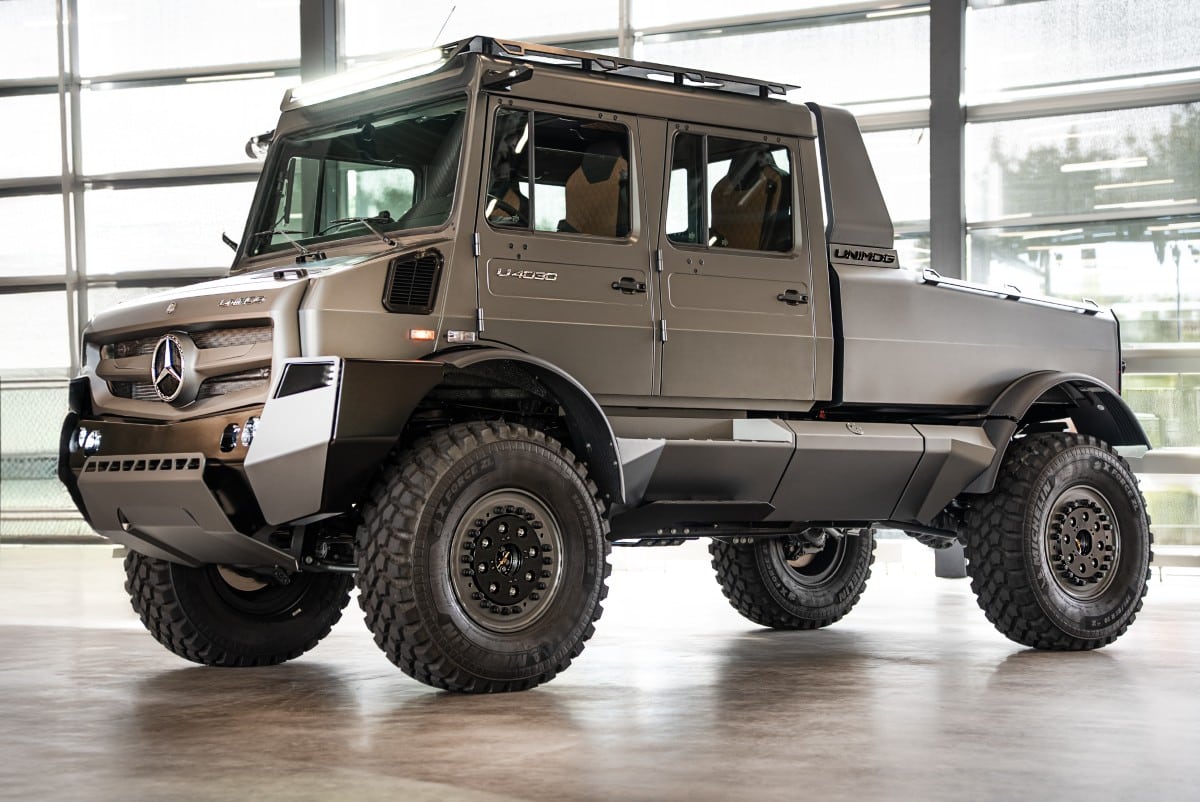 Mercedes benz special trucks präsentiert luxuriösesten unimog aller zeiten mercedes benz special trucks unveils the most luxurious unimog ever