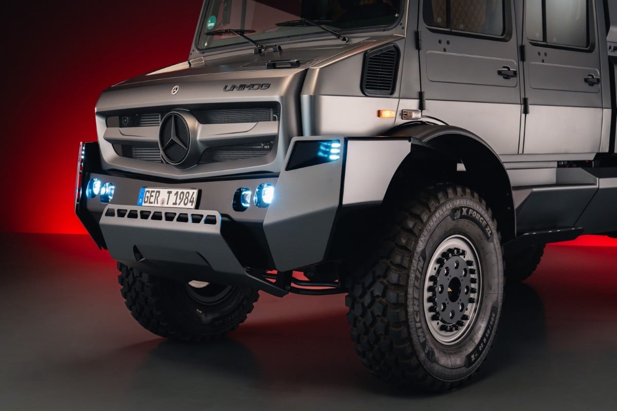 Mercedes benz special trucks präsentiert luxuriösesten unimog aller zeiten mercedes benz special trucks unveils the most luxurious unimog ever
