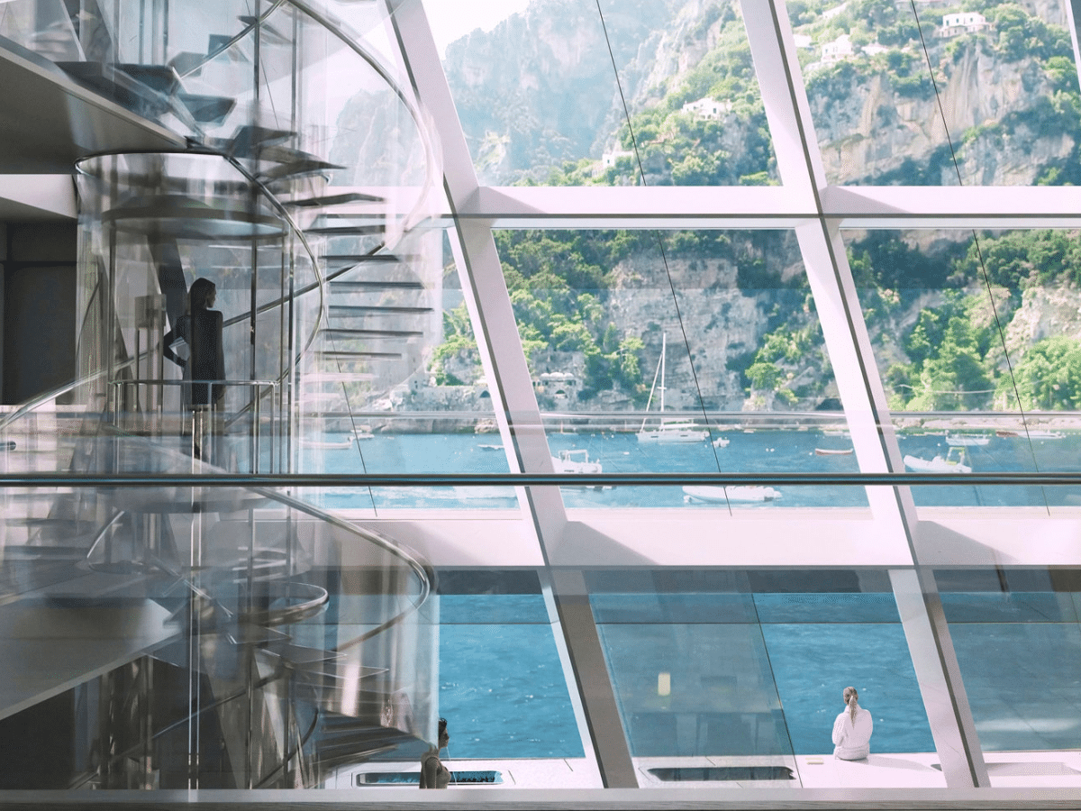 Outlier I Megayacht | Image: Foster + Partners