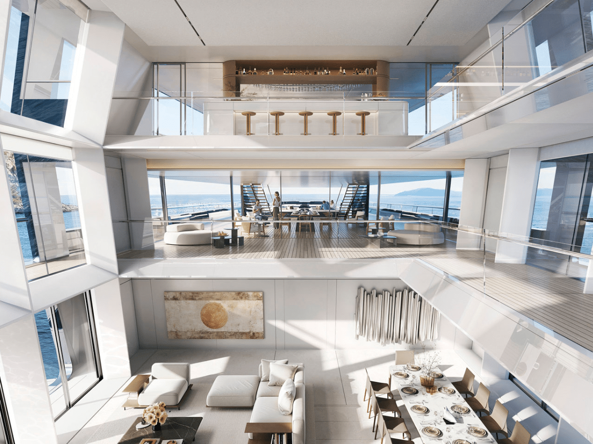 Outlier I Megayacht | Image: Foster + Partners