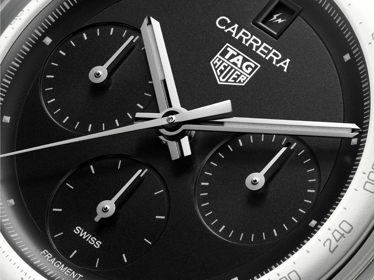 Tag heuer carrera chronograph x fragment limited edition 4