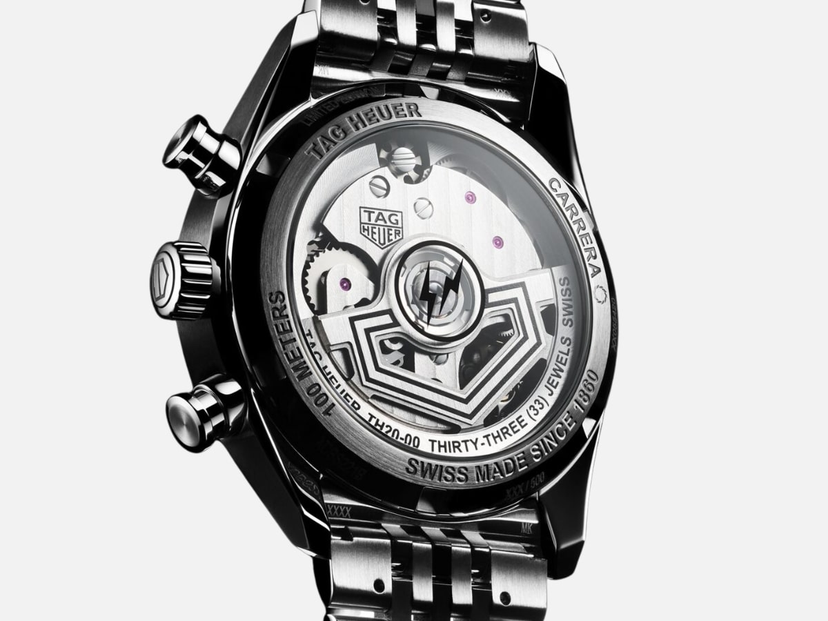 Tag heuer carrera chronograph x fragment limited edition 5
