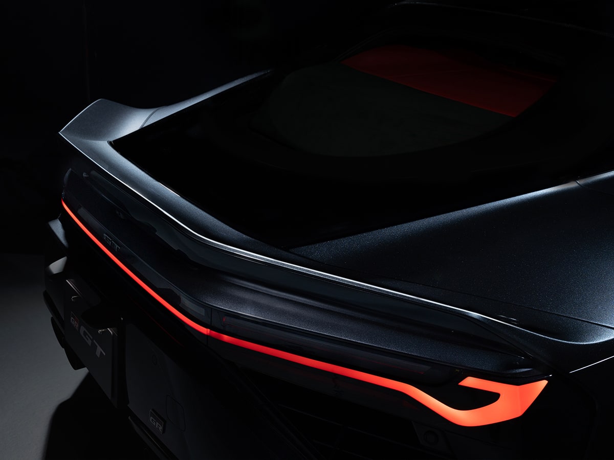 Toyota gr gt rear wing